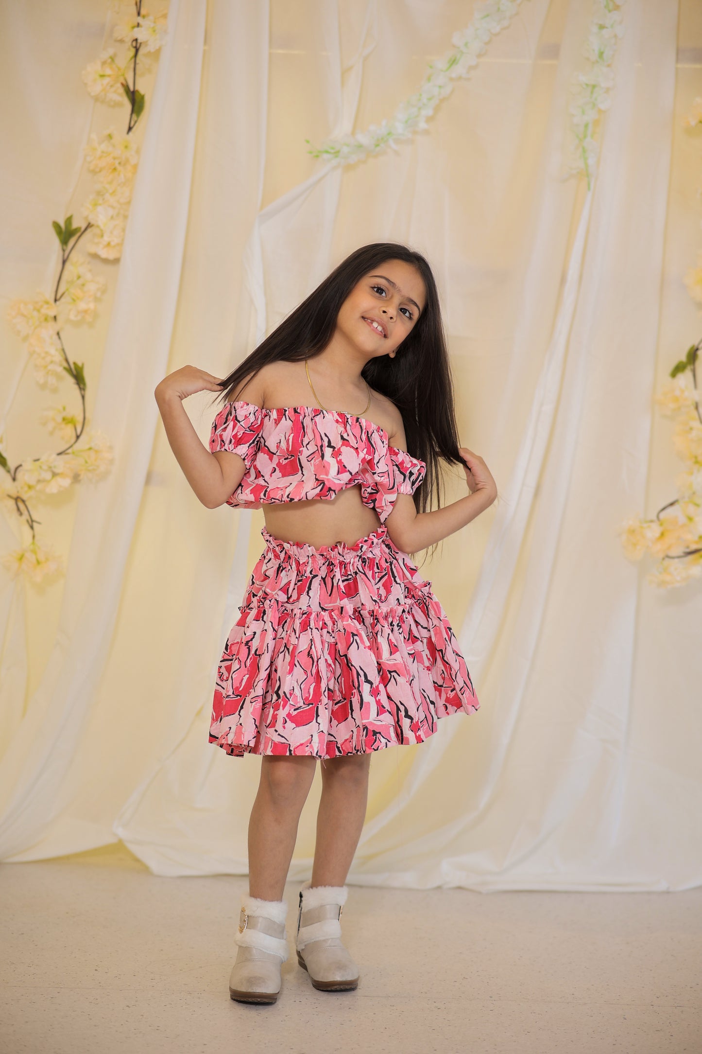 Abstract Print Coord set