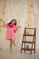 Barbie coded Heart Cotton dress