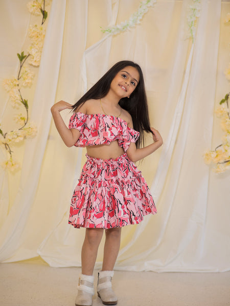 Abstract Print Coord set