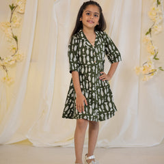 Fishy Print Cotton dress