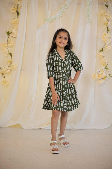 Fishy Print Cotton dress