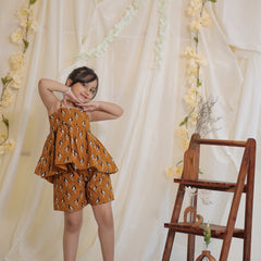 Flamingo print Cotton Coord Set