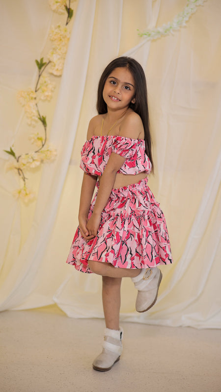 Abstract Print Coord set