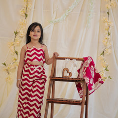 Pink Cotton Coord Set