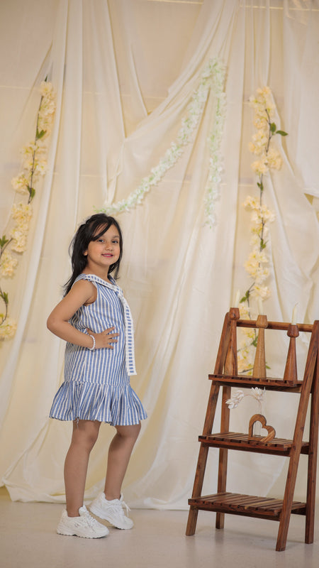 Stripes South Cotton dress