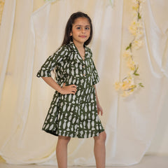 Fishy Print Cotton dress