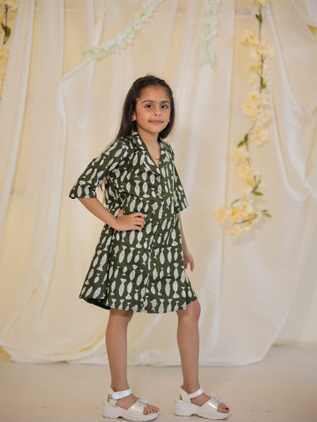 Fishy Print Cotton dress