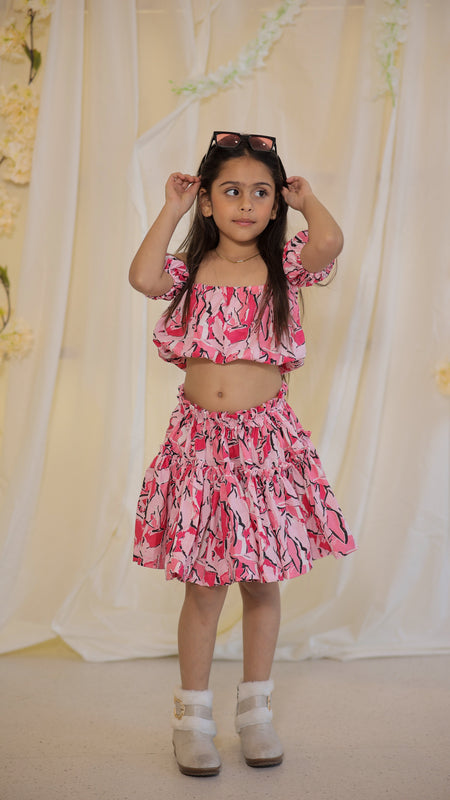 Abstract Print Coord set