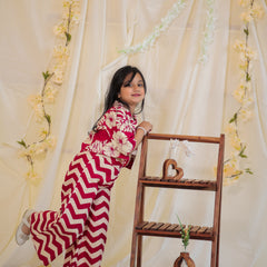 Pink Cotton Coord Set