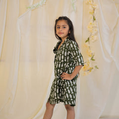 Fishy Print Cotton dress