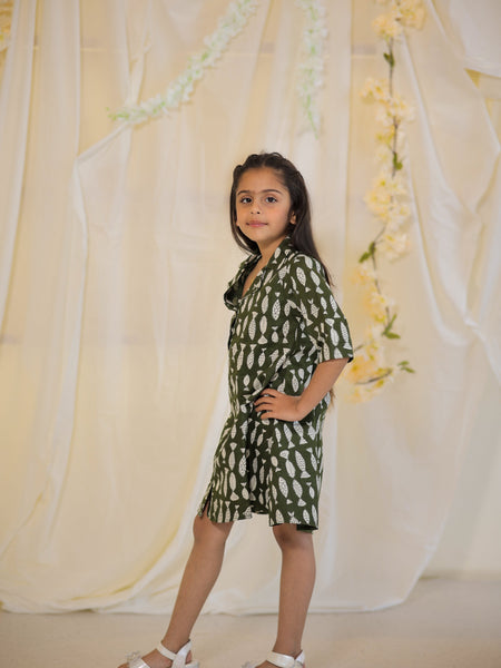 Fishy Print Cotton dress