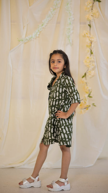 Fishy Print Cotton dress