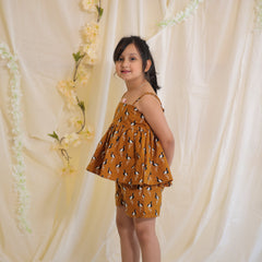 Flamingo print Cotton Coord Set