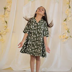 Fishy Print Cotton dress