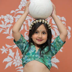 Peacock Multi colored Lehenga set