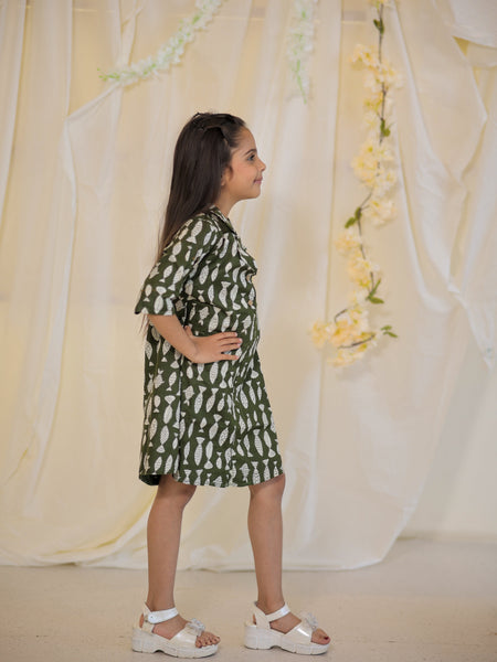 Fishy Print Cotton dress