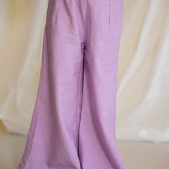 Lilac Cotton Slub Coord-set
