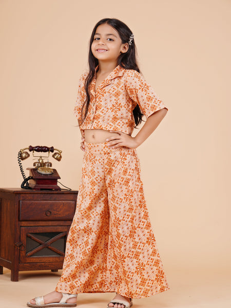 Peach Acrylic Coord set