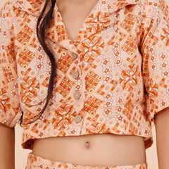 Powder Green Acrylic Coord set