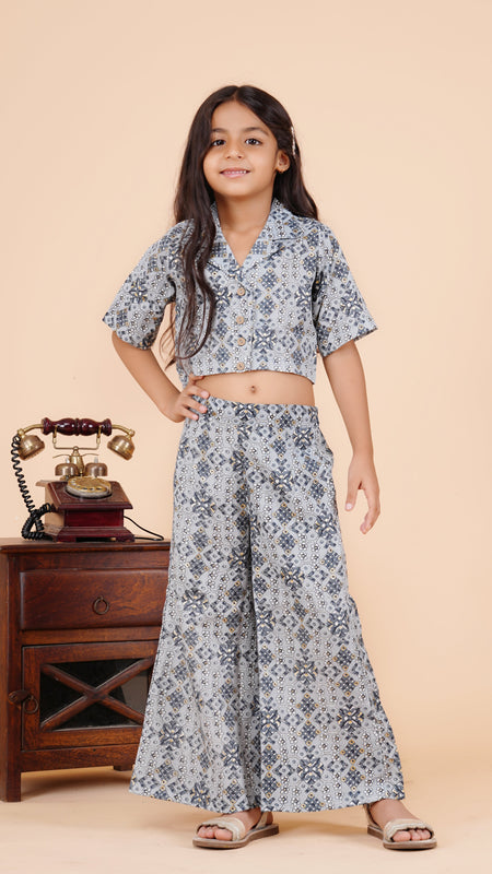 Powder Green Acrylic Coord set