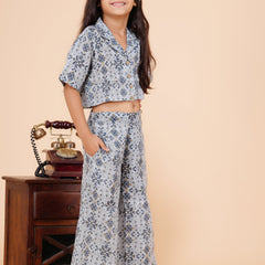 Powder Green Acrylic Coord set