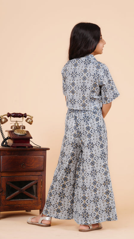 Powder Green Acrylic Coord set