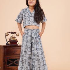 Powder Green Acrylic Coord set