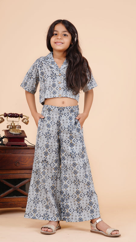 Powder Green Acrylic Coord set