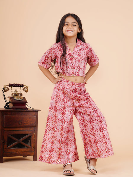 Powder Pink Acrylic Coord set