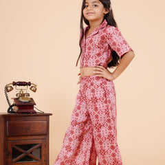 Powder Pink Acrylic Coord set