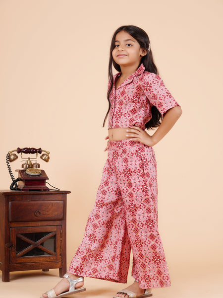 Powder Pink Acrylic Coord set