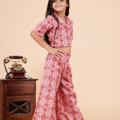 Powder Pink Acrylic Coord set