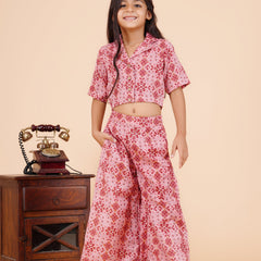 Powder Pink Acrylic Coord set