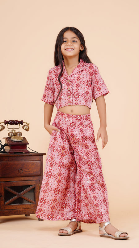 Powder Pink Acrylic Coord set