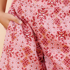 Powder Pink Acrylic Coord set