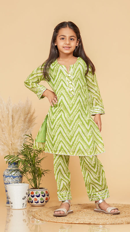 Kurta Pant Dupatta Set