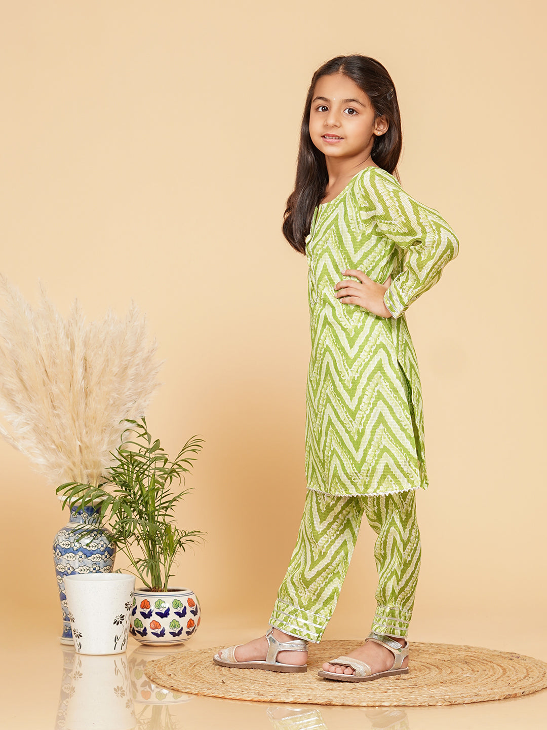 Kurta Pant Dupatta Set