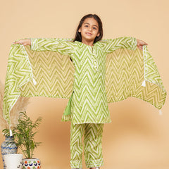 Kurta Pant Dupatta Set