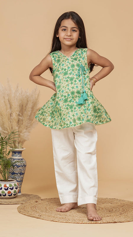 Kota Doriya Angrakha Top